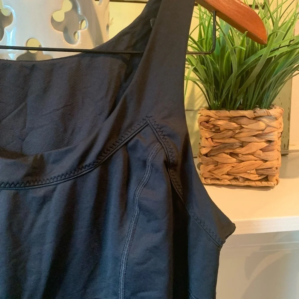 Lululemon Run TaTa Topper Pleated Back Active Tank Cinch Waist Size 6